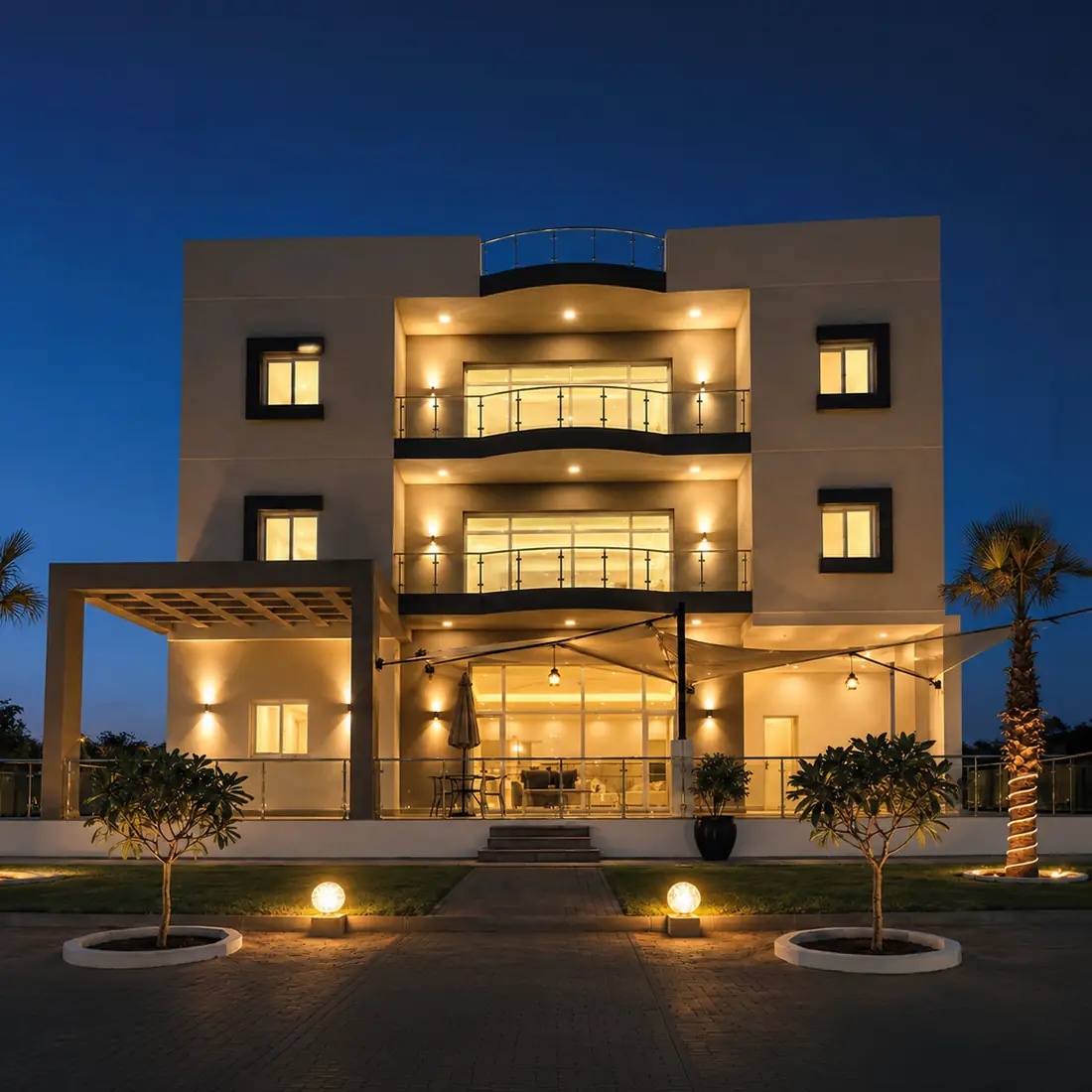 Khiran coastal chalet development